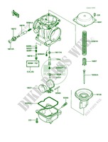 Carburetor Parts para Kawasaki 454 LTD 1985
