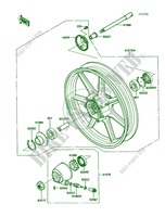 Front Wheel para Kawasaki 454 LTD 1985