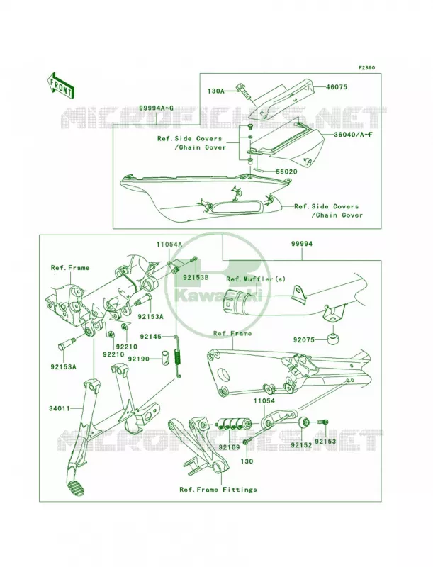 Optional Parts Kawasaki MOTOS 1400 2007 Ninja ZX-14  ZX1400A7F