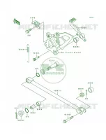 Brake Pedal para Kawasaki Ninja ZX-7 1992
