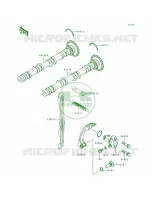 CamshaftTensioner para Kawasaki Ninja ZX-7 1992