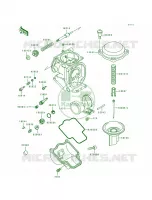 Carburetor Parts para Kawasaki Ninja ZX-7 1992