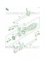 Change DrumShift Fork para Kawasaki Ninja ZX-7 1992