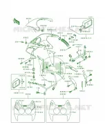 Cowling para Kawasaki Ninja ZX-7 1992