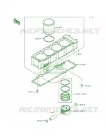 CylinderPiston para Kawasaki Ninja ZX-7 1992