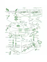 Fuel Tank para Kawasaki Ninja ZX-7 1992