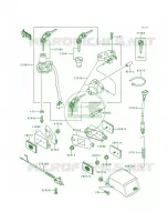 Ignition Switch para Kawasaki Ninja ZX-7 1992