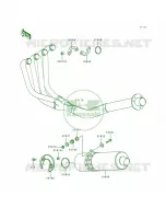 Muffler para Kawasaki Ninja ZX-7 1992