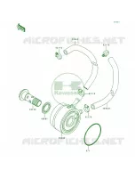 Oil Cooler para Kawasaki Ninja ZX-7 1992