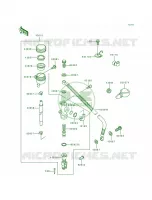Rear Master Cylinder para Kawasaki Ninja ZX-7 1992