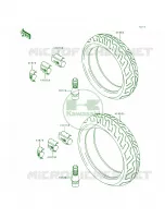 Tire para Kawasaki Ninja ZX-7 1992