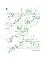 Turn Signal para Kawasaki Ninja ZX-7 1992