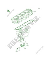 CylinderPistons para Kawasaki Z1000 ABS 2014
