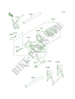 Gear Change DrumShift Forks para Kawasaki W800 2011