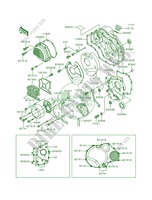 Engine Covers para Kawasaki ZRX1100 1999